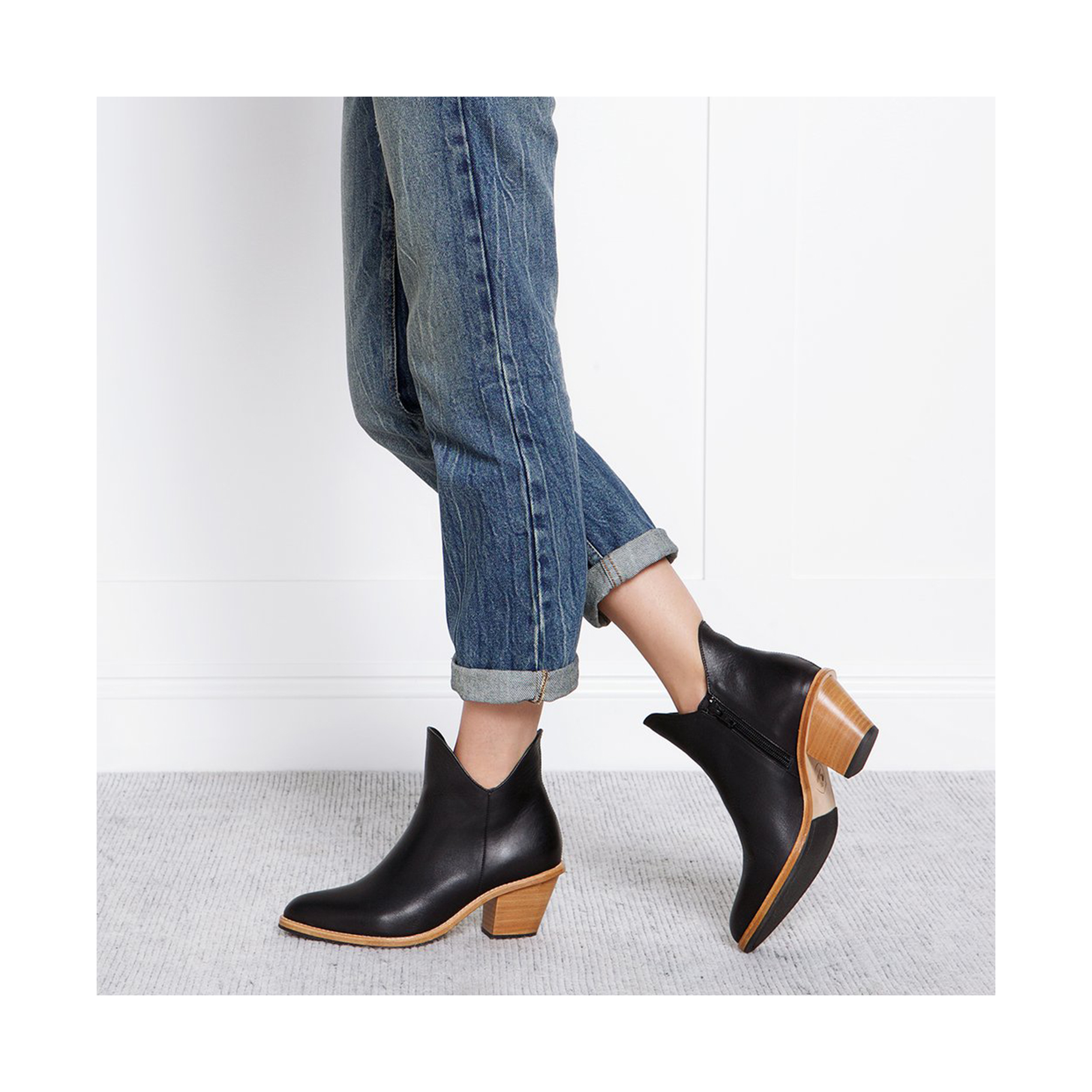 Black Ankle Boots