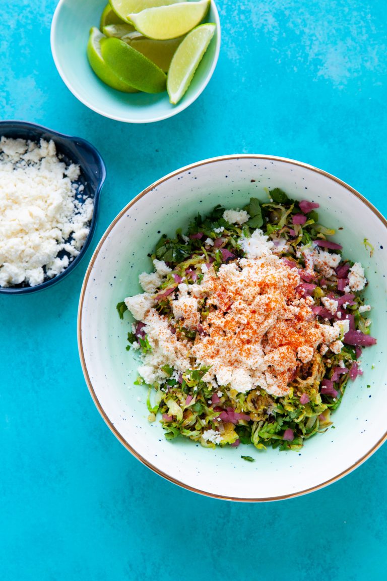 Mexican Brussels Sprouts Salad Everyday Annie