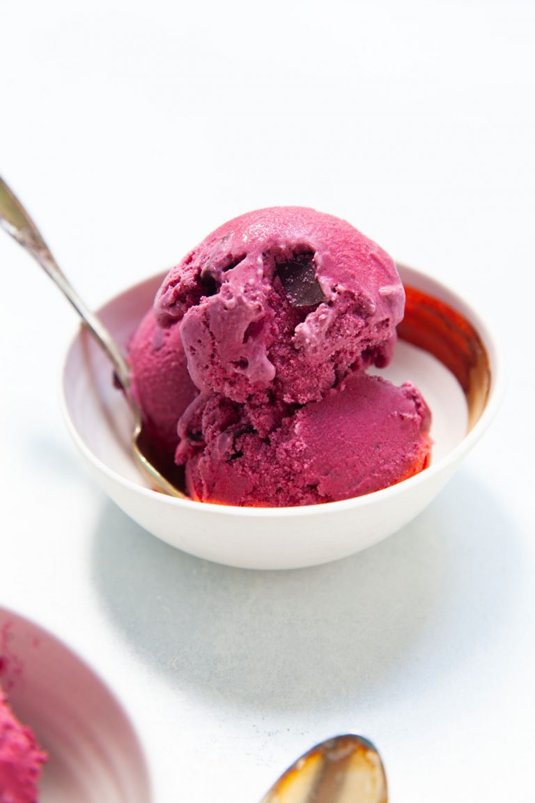 Black Raspberry Chip Ice Cream Everyday Annie